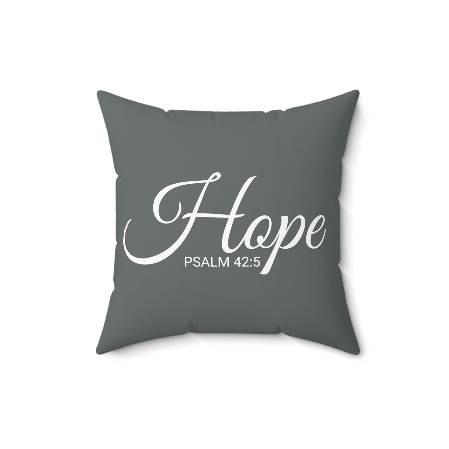 Scripture Hope Psalm 42:5 Bible Verse Pillow