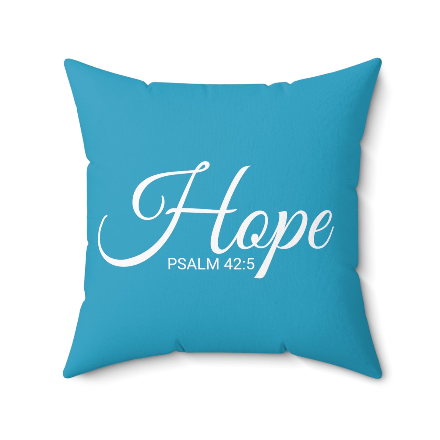 Scripture Hope Psalm 42:5 Bible Verse Pillow