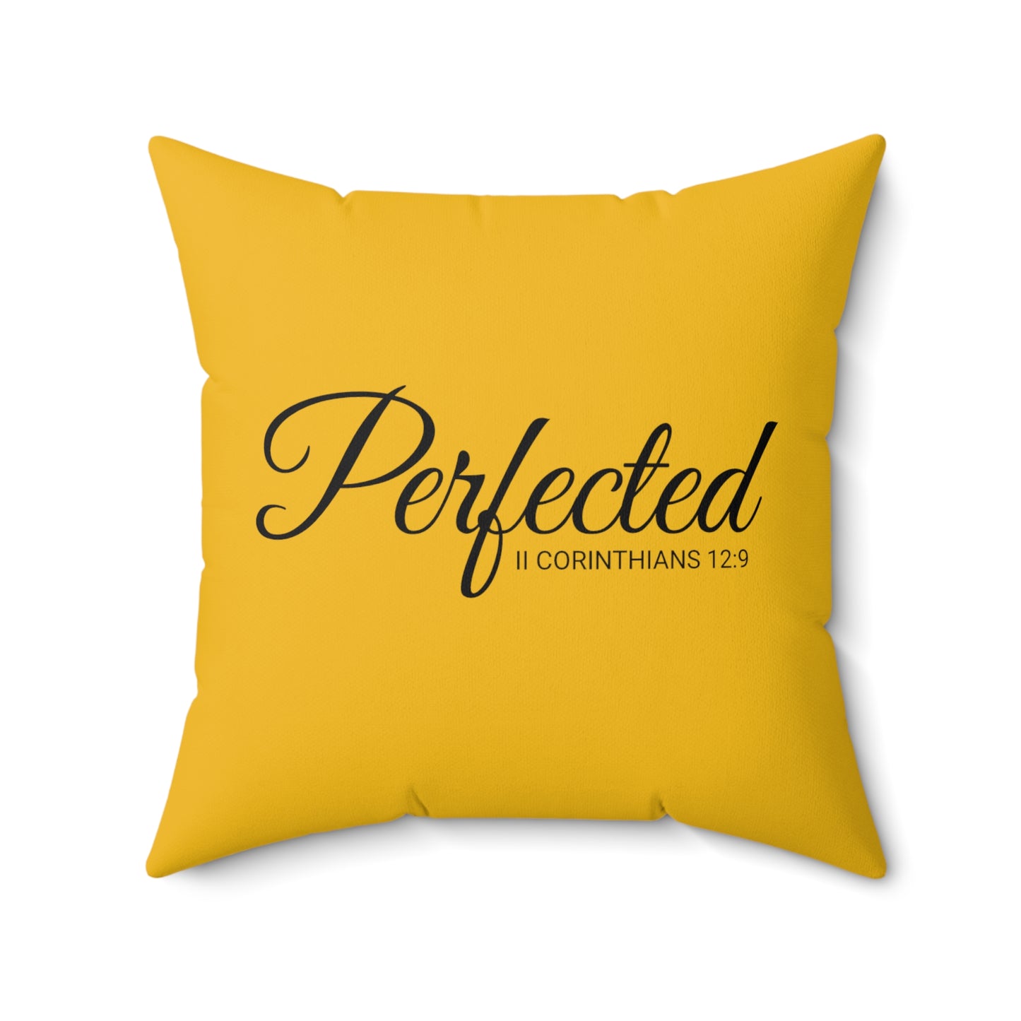 Scripture Perfected 2 Corinthians 12:9 Bible Verse Pillow