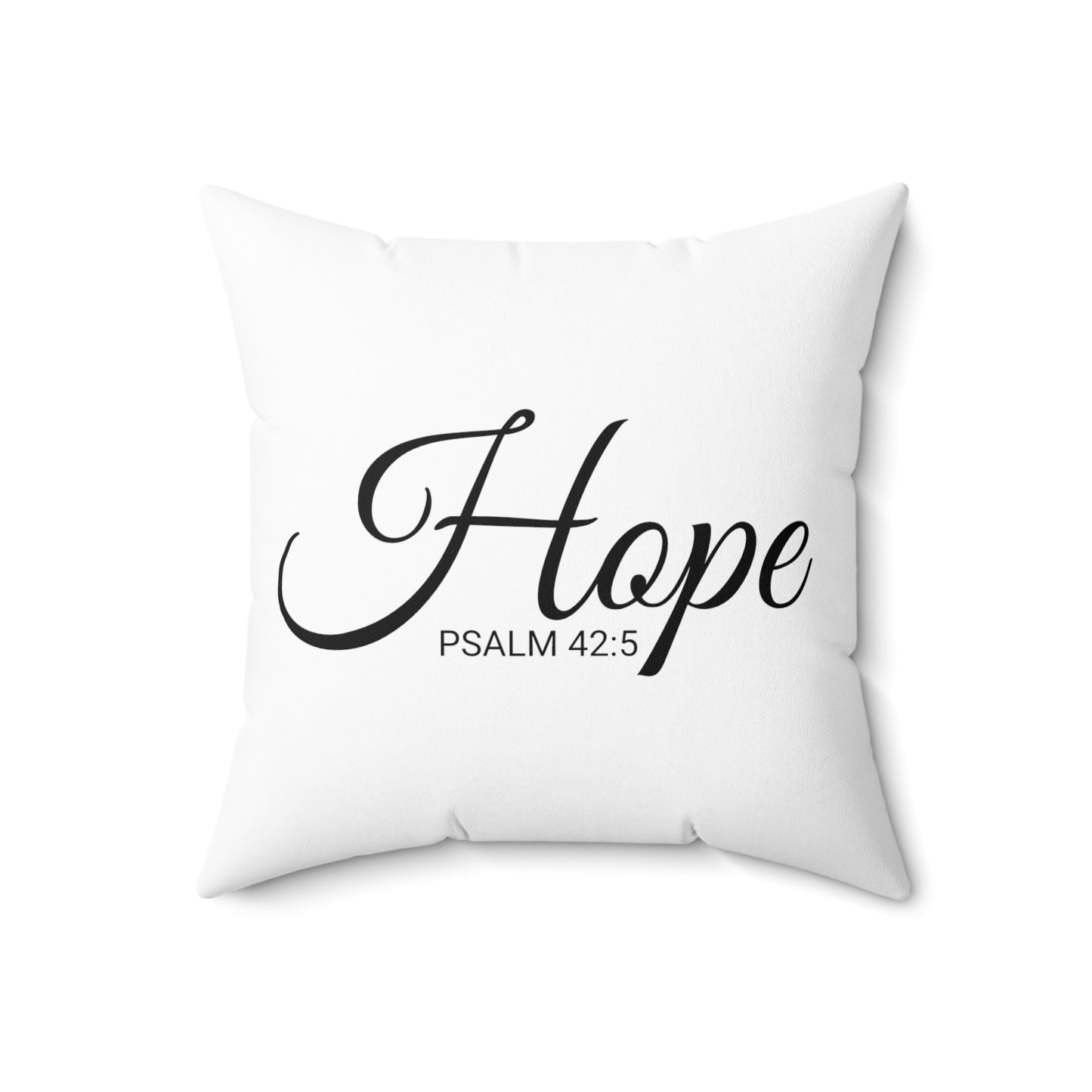 Scripture Hope Psalm 42:5 Bible Verse Pillow