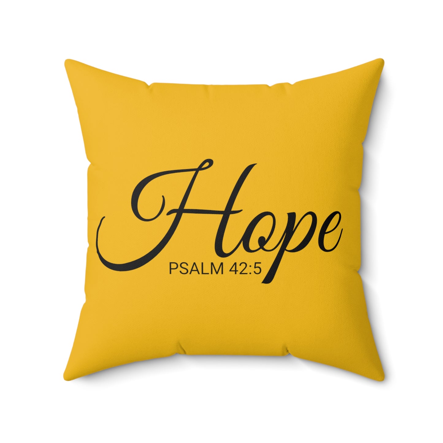 Scripture Hope Psalm 42:5 Bible Verse Pillow