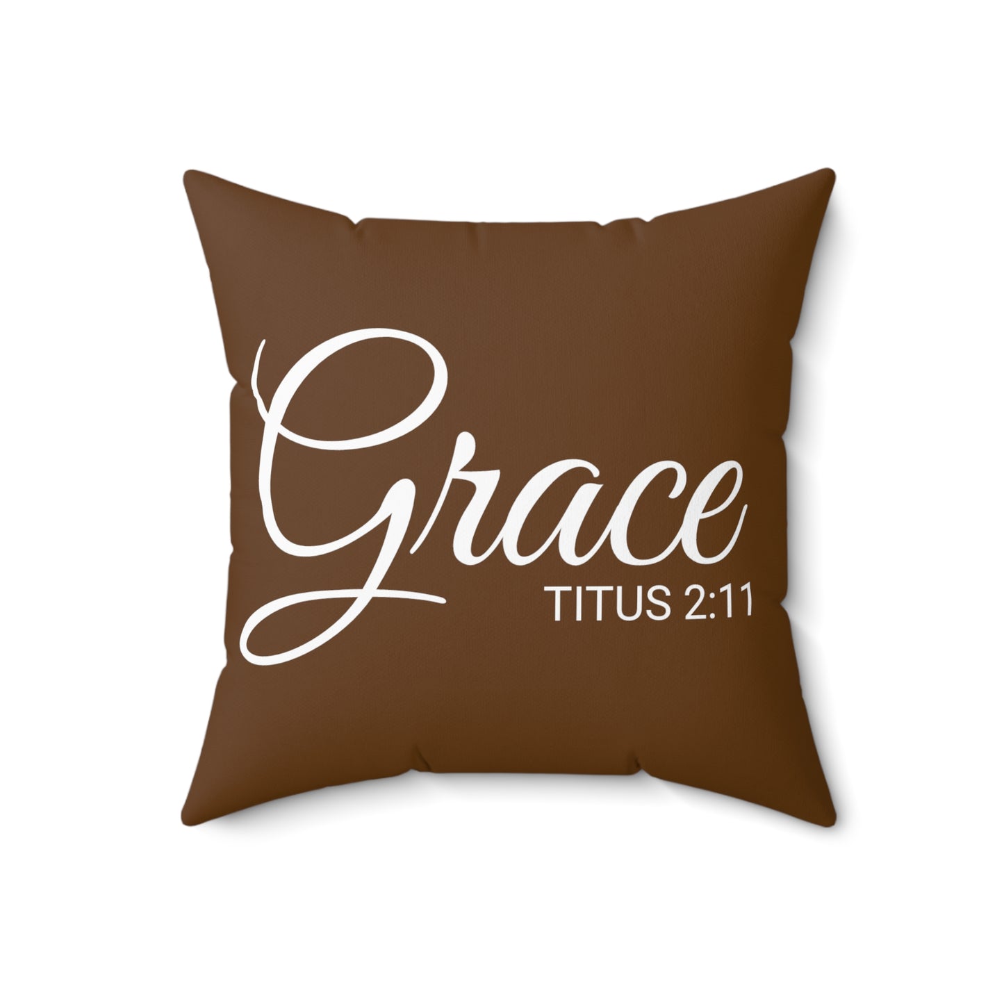 Scripture Grace Titus 2:11 Bible Verse Pillow