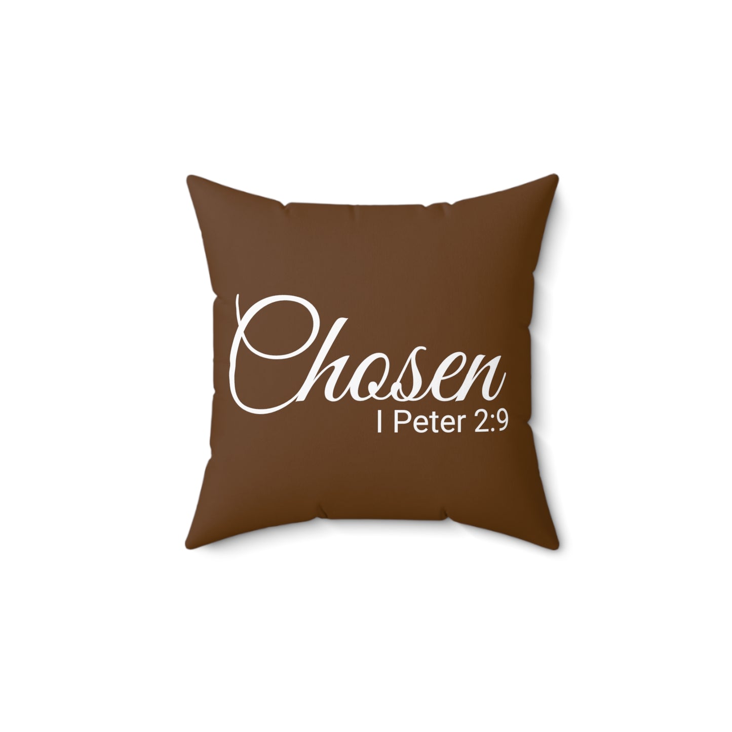 Scripture Chosen 1 Peter 2:9 Bible Verse Throw Pillow