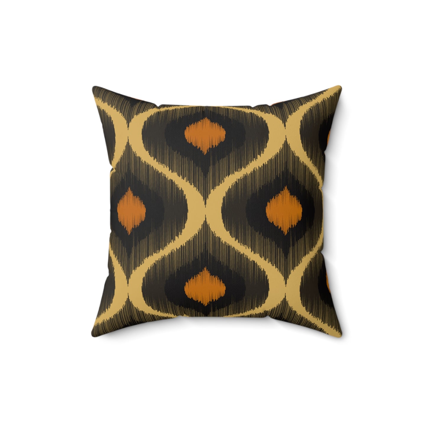 Ikat Style Throw Pillow